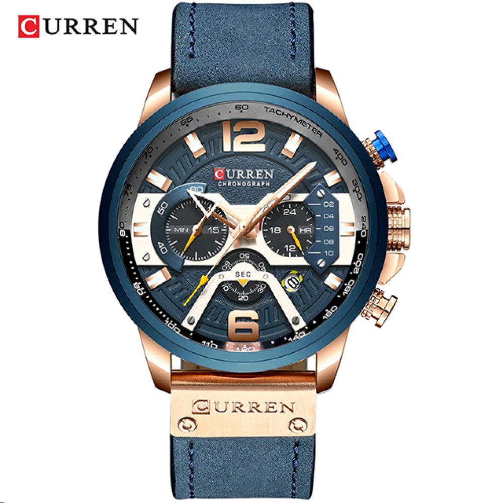 CURREN 8329 Men High Quality Japan Quartz Movement Hand Watch Waterproof