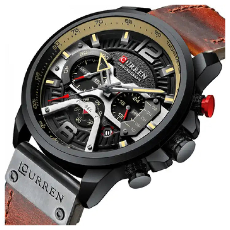 CURREN 8329 Men High Quality Japan Quartz Movement Hand Watch Waterproof