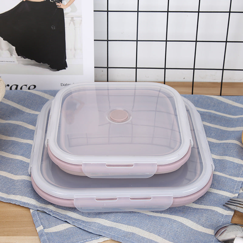 Silicone lunch box