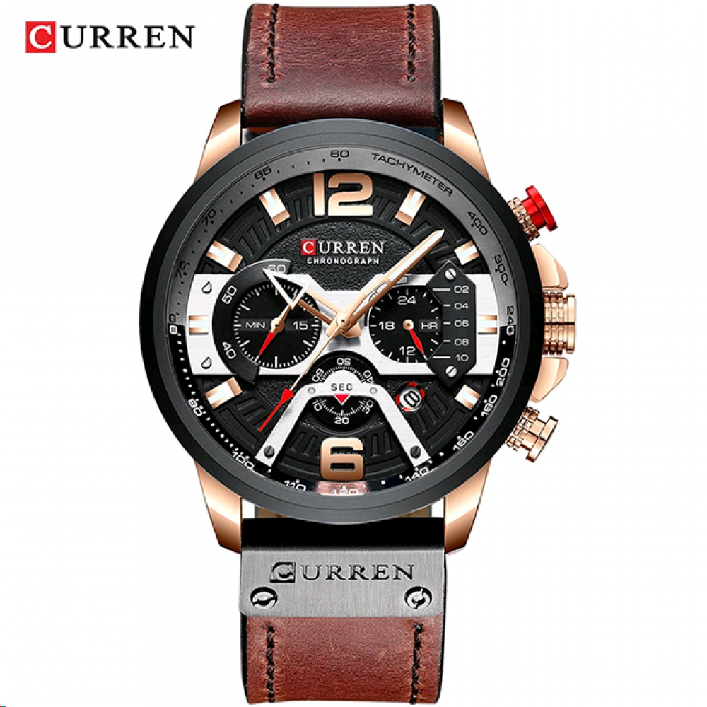 CURREN 8329 Men High Quality Japan Quartz Movement Hand Watch Waterproof