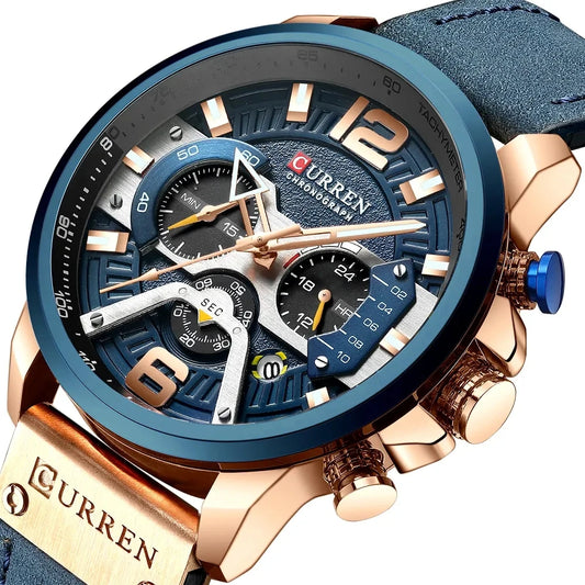 CURREN 8329 Men High Quality Japan Quartz Movement Hand Watch Waterproof