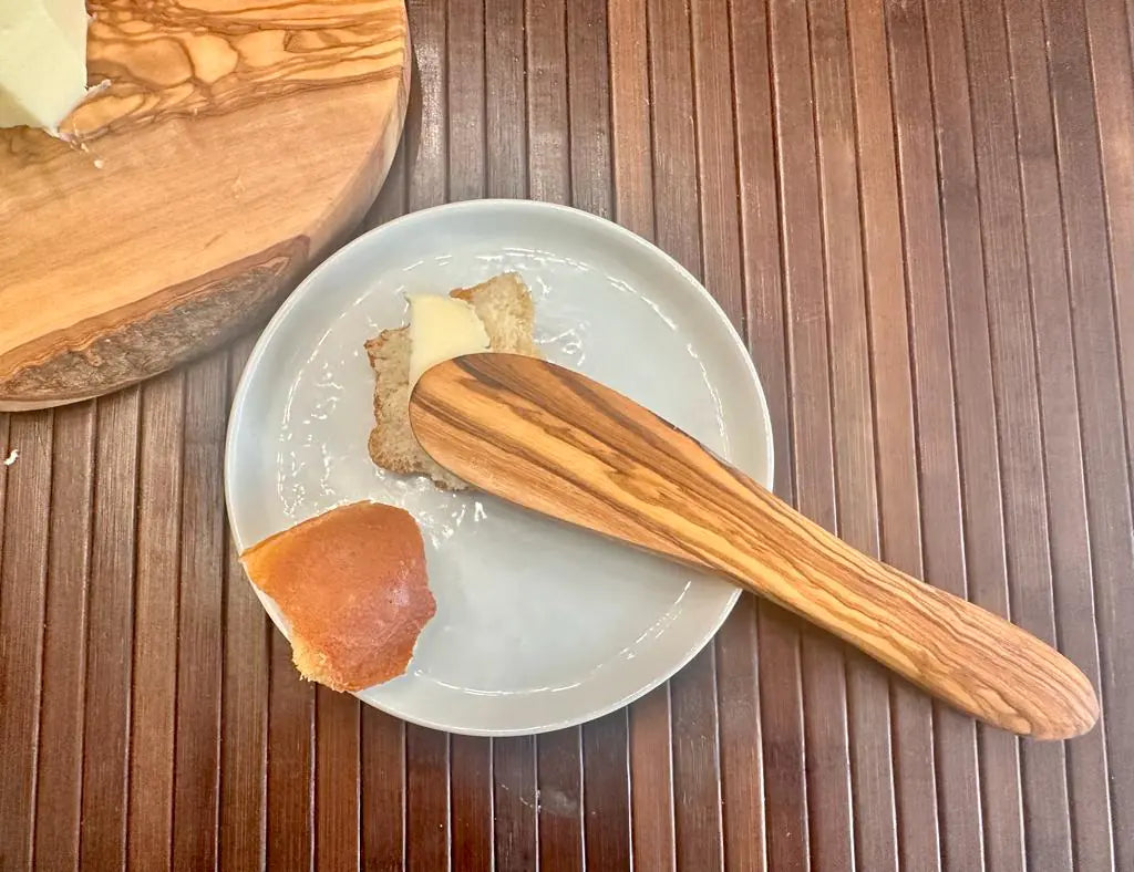 Mediterranean Olive Wood Butter Knife